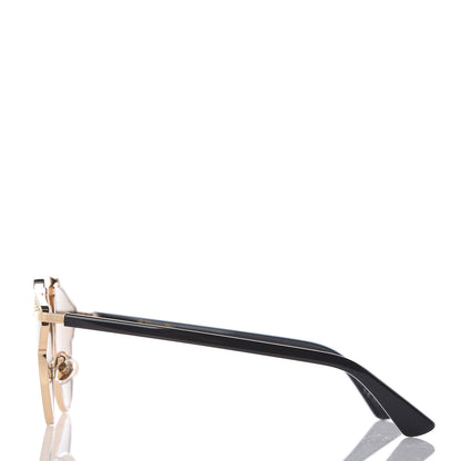 Christian Dior Studded So Real Sunglasses Gold 2 of 9