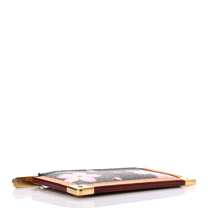Louis Vuitton Monogram Cherry Blossom Key Pouch Brown 4 of 6
