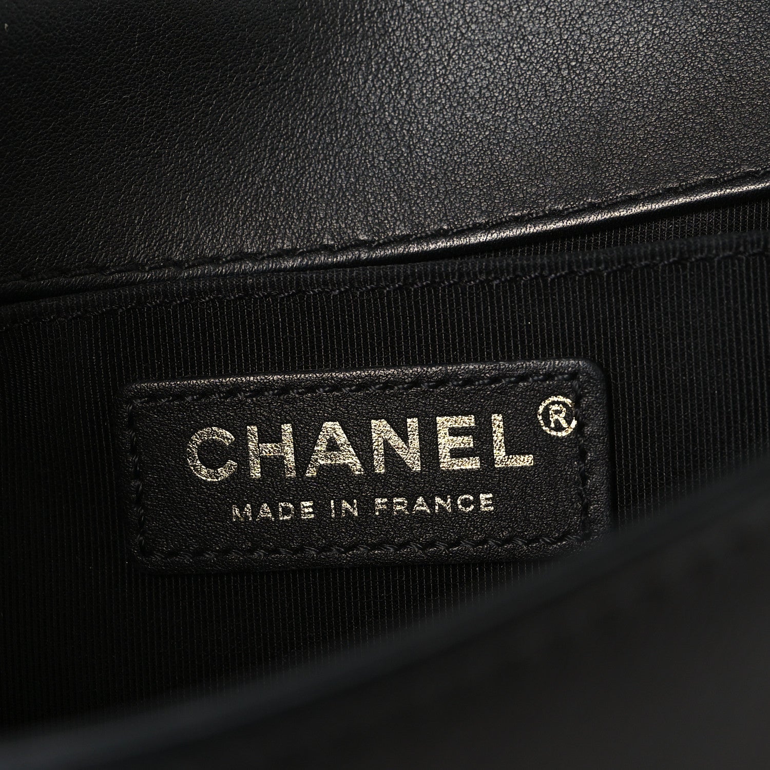 Chanel Calfskin Quilted Small Boy Top Handle Flap Black 6 of 10