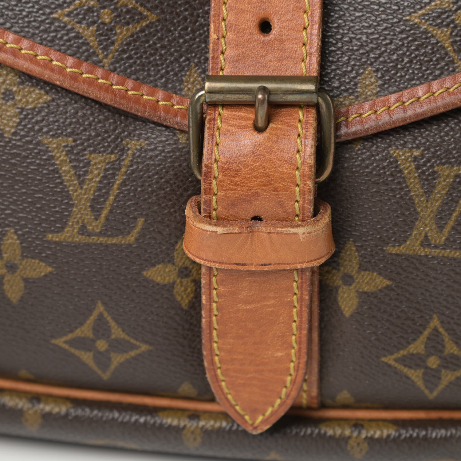 Louis Vuitton Monogram Saumur 35 17 of 22