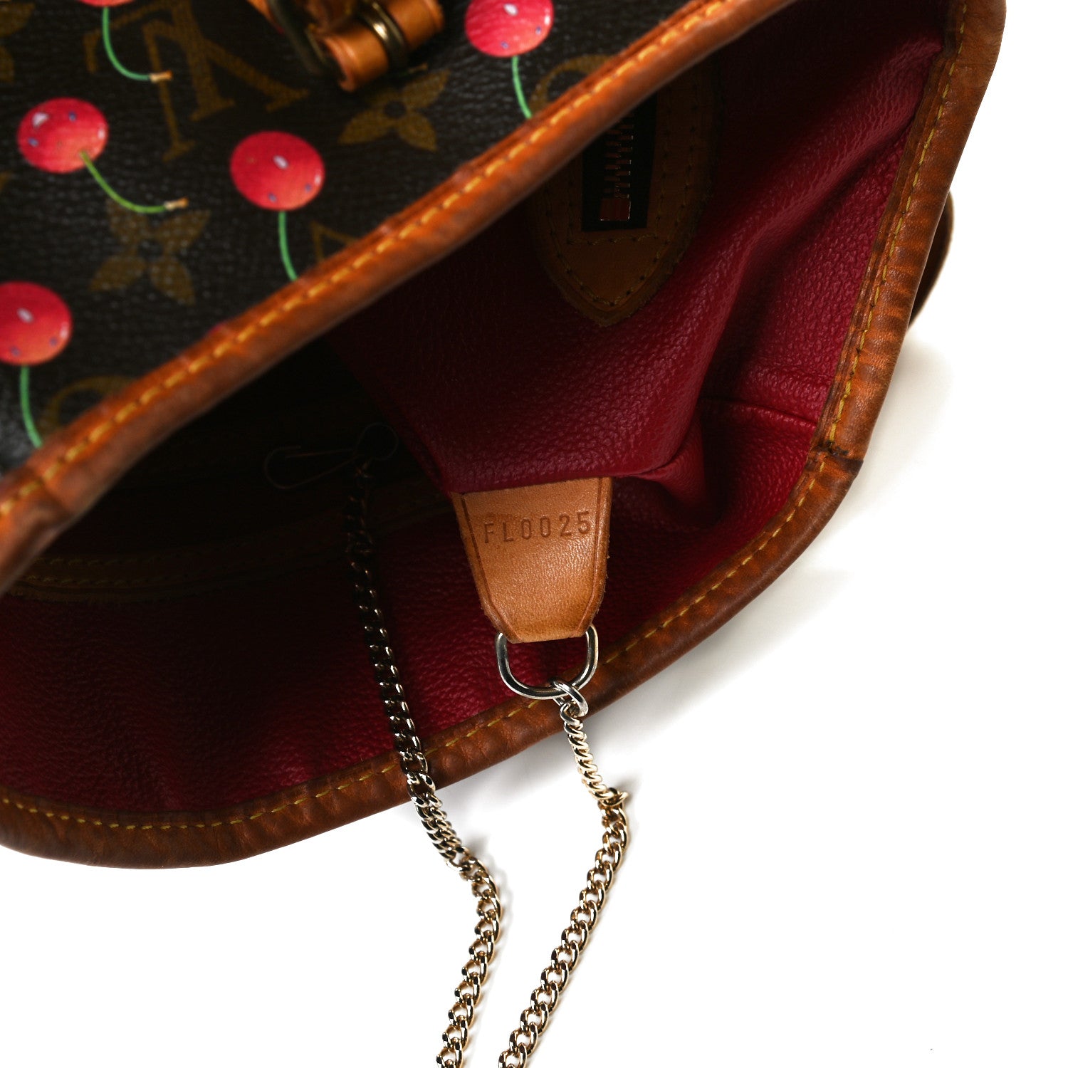 Louis Vuitton Monogram Cerises Bucket Bag 7 of 20