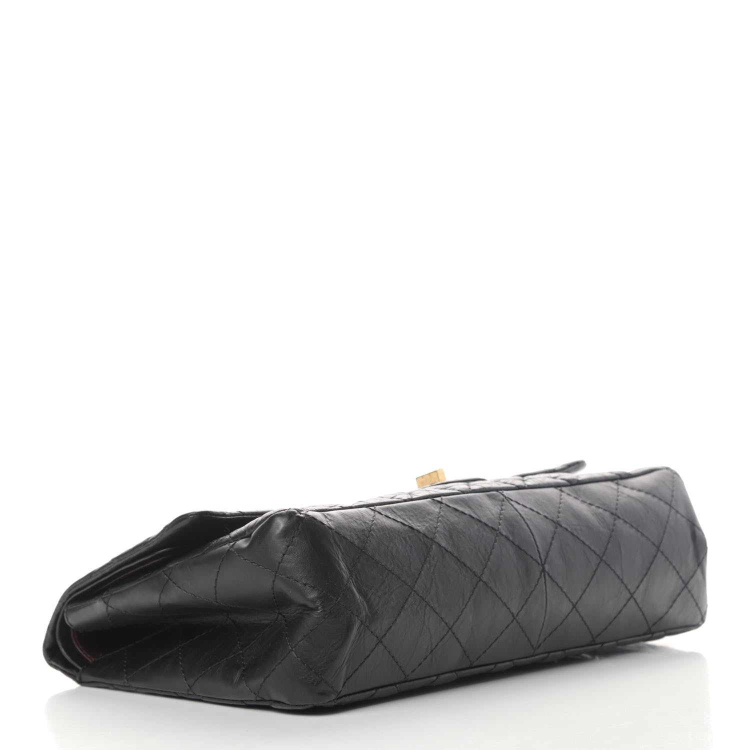 Chanel Aged Calfskin Quilted 2.55 Reissue 227 Flap Black 3 of 4