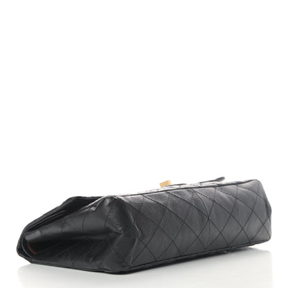 Chanel Aged Calfskin Quilted 2.55 Reissue 227 Flap Black 3 of 4