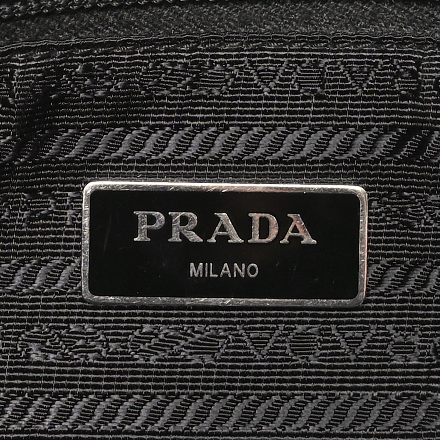 Tessuto Nylon Saffiano Vela Tote Tote Black
