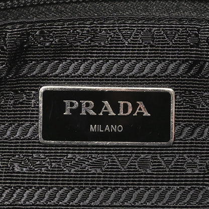 Prada Tessuto Nylon Saffiano Vela Tote Tote Black 6 of 9