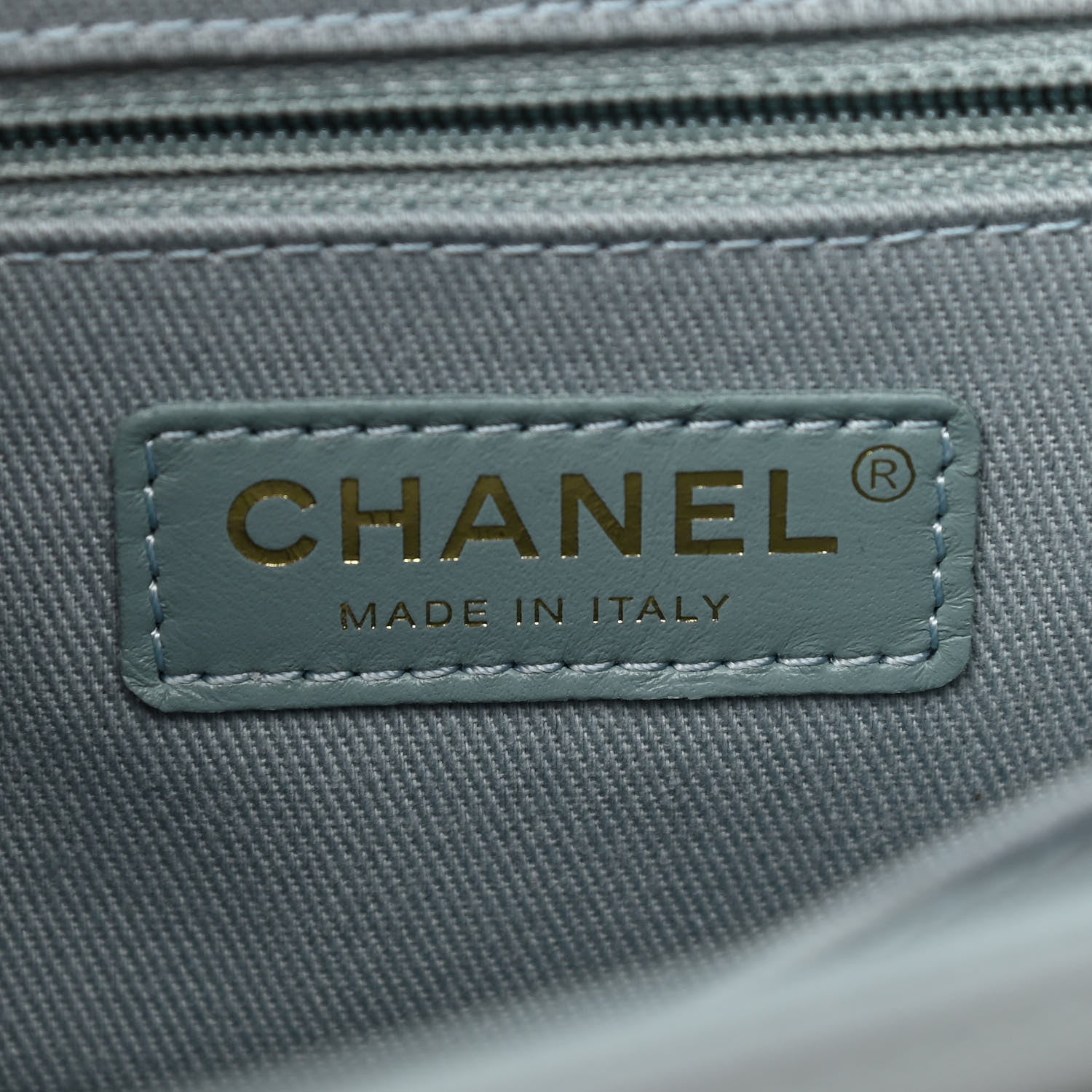 Chanel Caviar Quilted Small Business Affinity Flap Blue 5 of 10