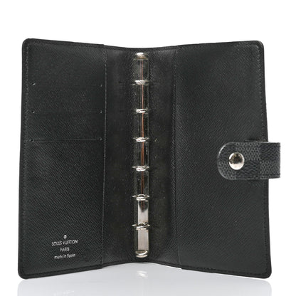 Louis Vuitton Damier Graphite Illustre Small Ring Agenda Cover 5 of 7