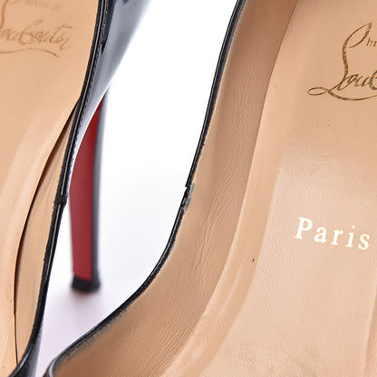 Christian Louboutin Patent Very Prive 120 Pumps 39.5 Black 8 of 12