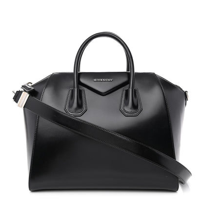 Givenchy Shiny Lord Calfskin Medium Antigona Black 1 of 13