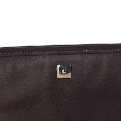 Gucci GG Supreme Monogram Selleria Calfskin Small Flap Messenger Bag Beige Ebony Cocoa Dark Chocolate 11 of 11