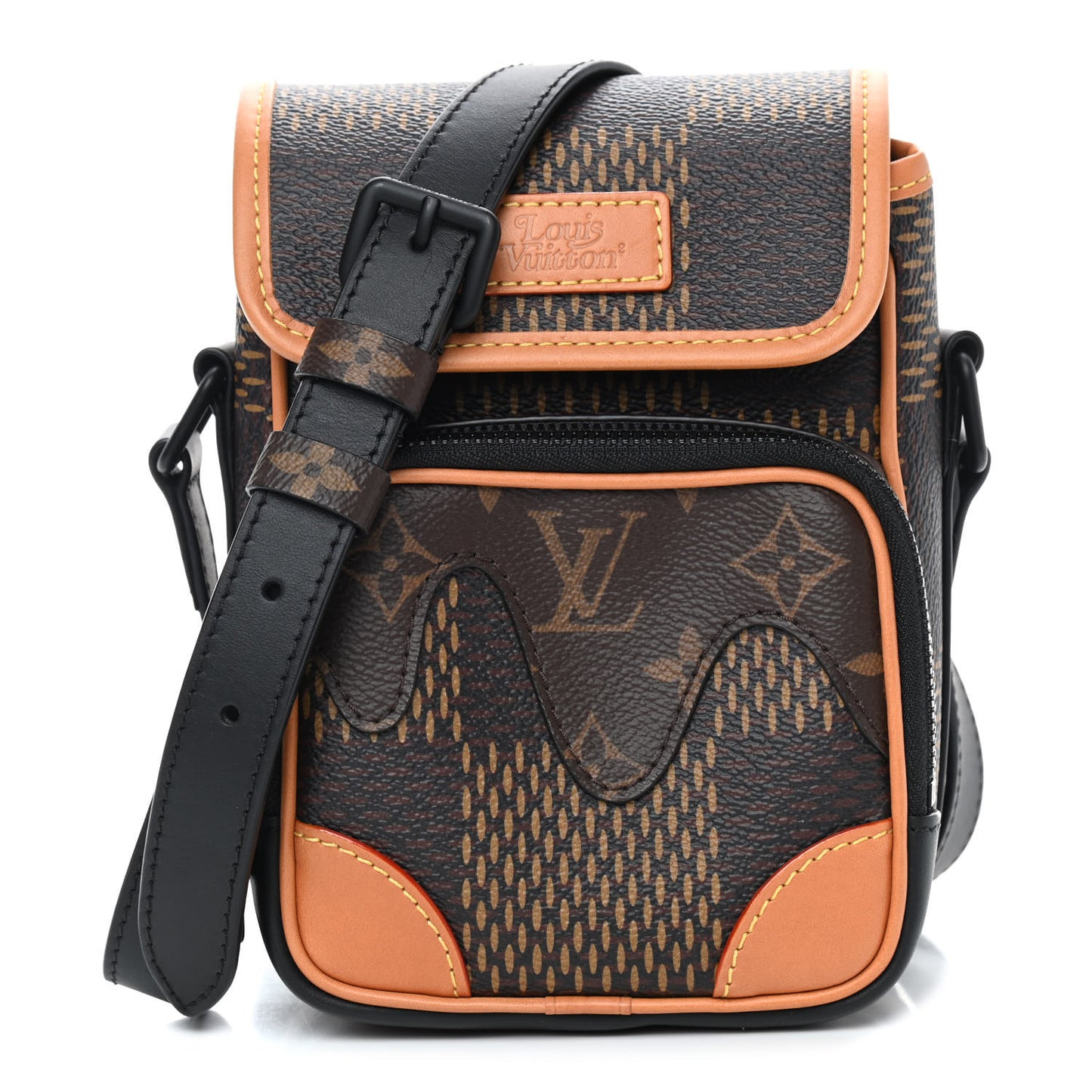 X NIGO Giant Damier Ebene Monogram Nano Amazone Messenger