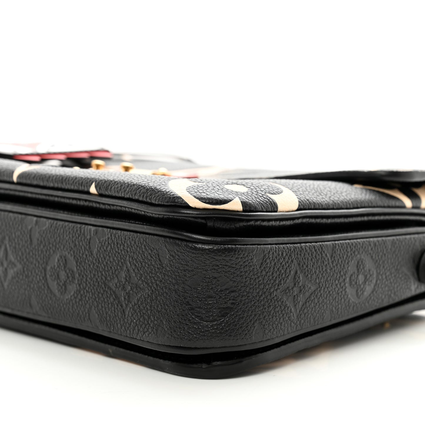 Empreinte Monogram Giant Crafty Pochette Metis Black Creme