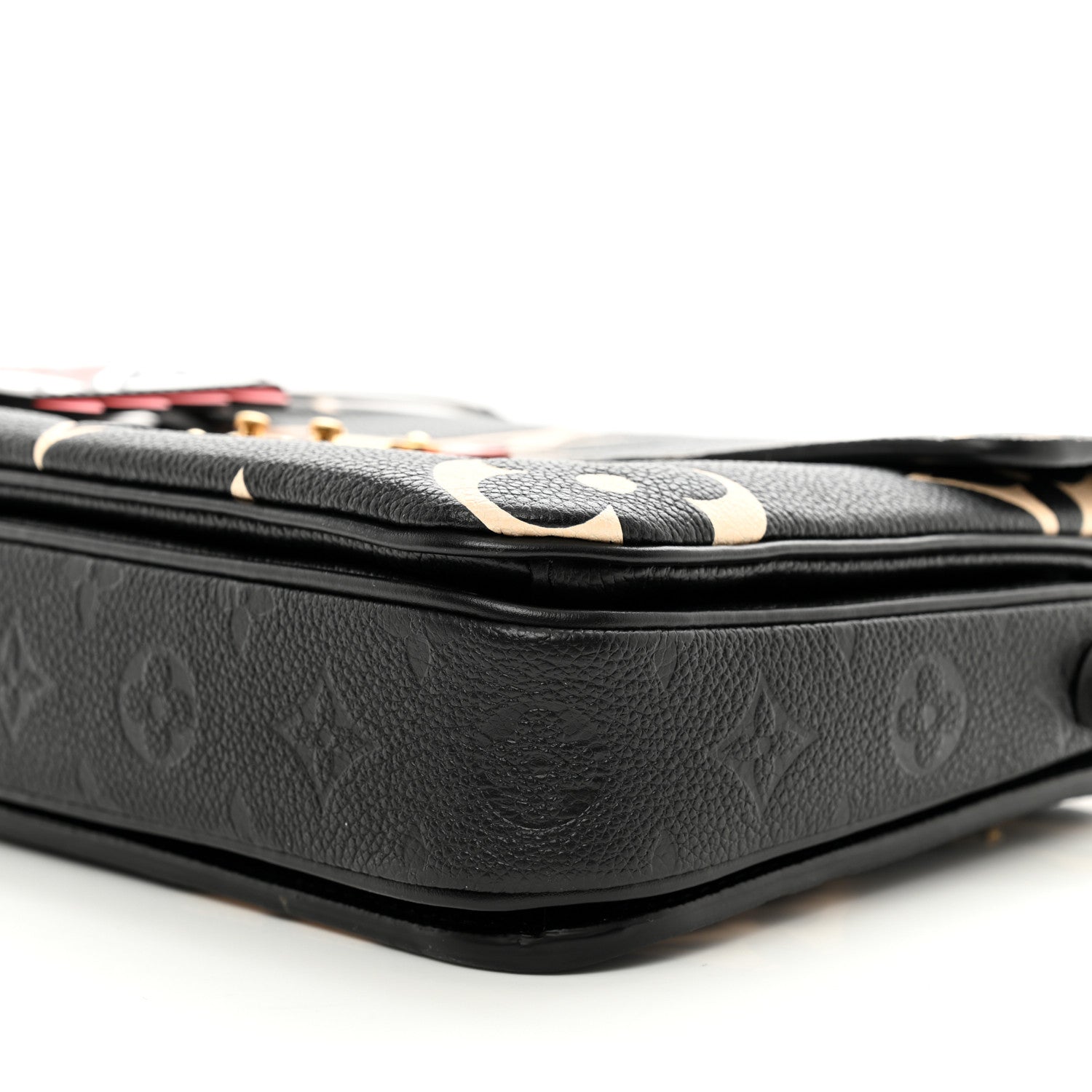 Louis Vuitton Empreinte Monogram Giant Crafty Pochette Metis Black Creme 9 of 9