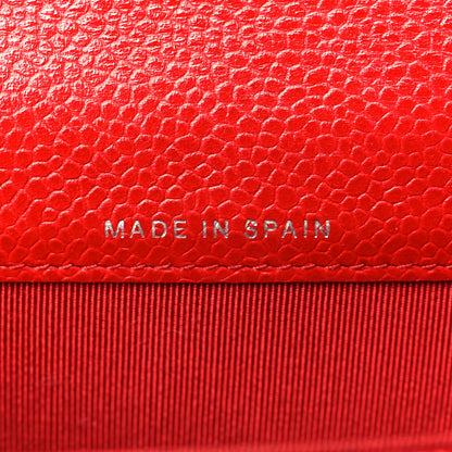 Chanel Caviar Quilted Flap Card Holder Red 7 of 12