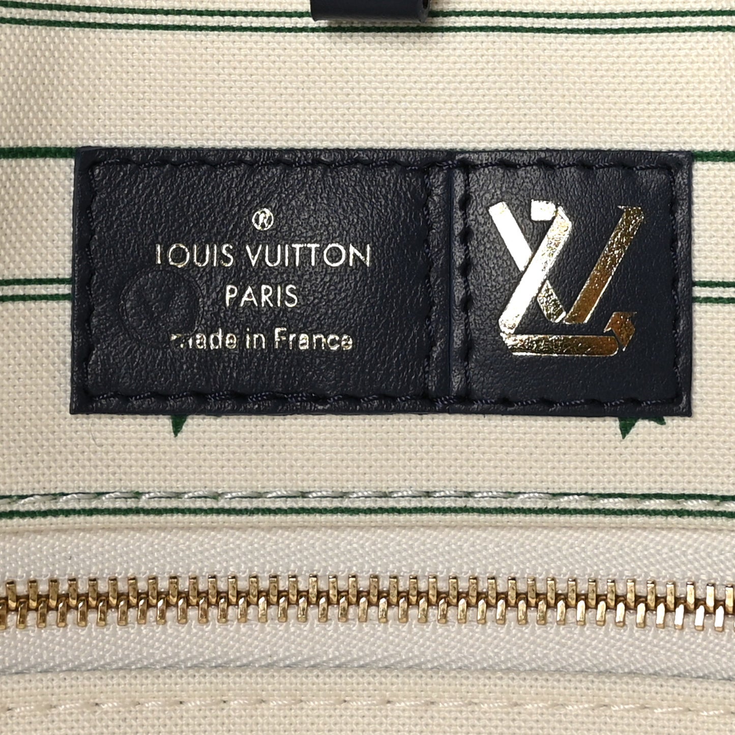 Jacquard Embroidered Tufted Monogram Hamptons Onthego GM