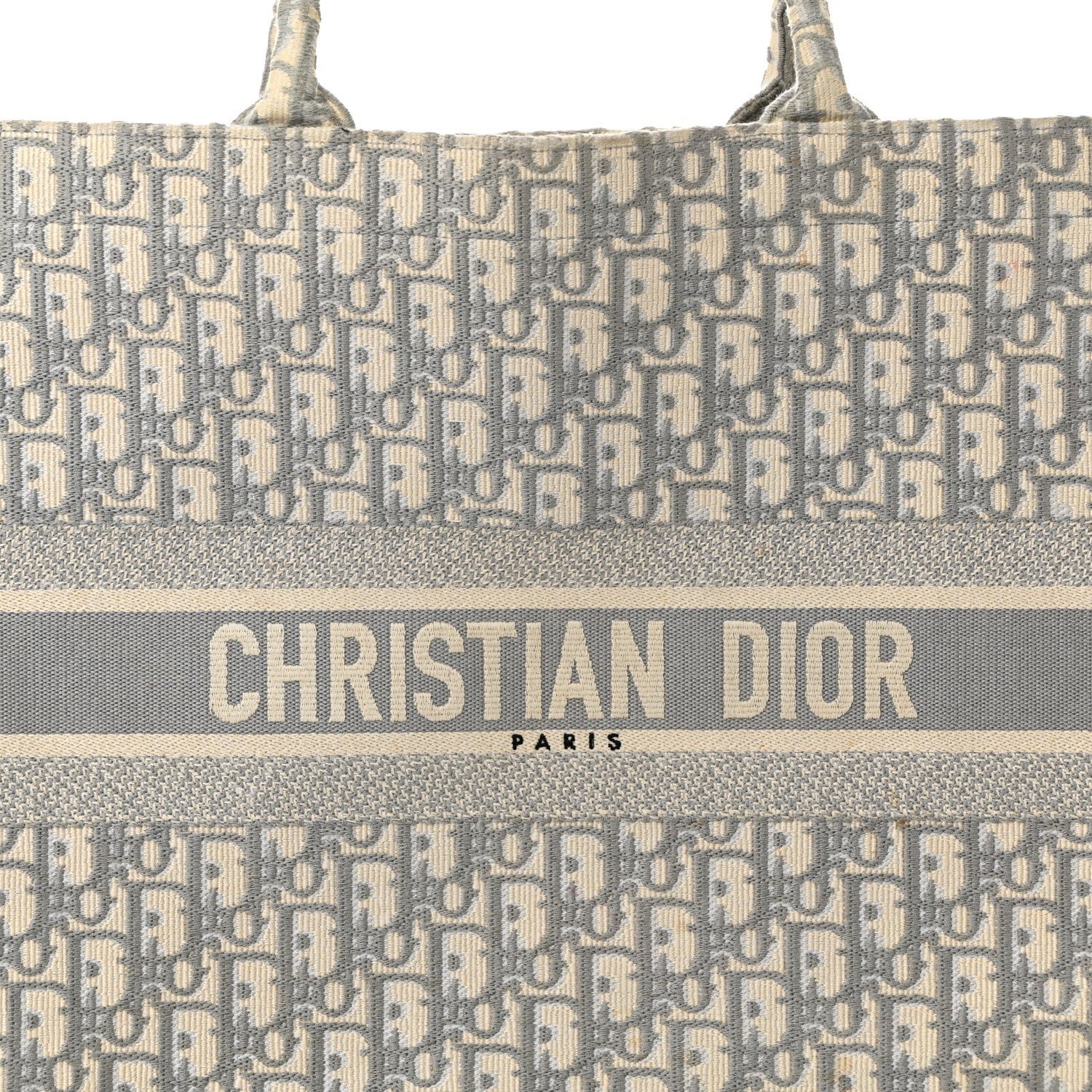 Christian Dior Oblique Large Book Tote Grey 8 of 13