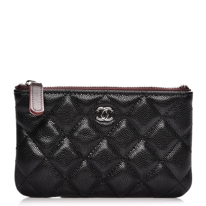 Chanel Caviar Quilted Small Cosmetic Case Black 1 of 8