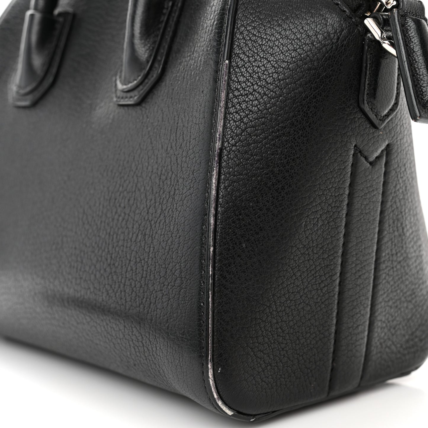 Sugar Goatskin Mini Antigona Black