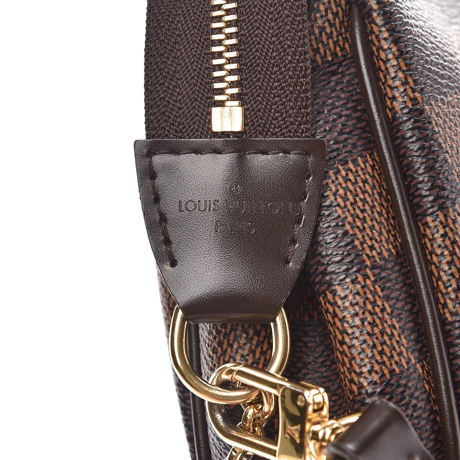 Louis Vuitton Damier Ebene Eva Clutch 8 of 9