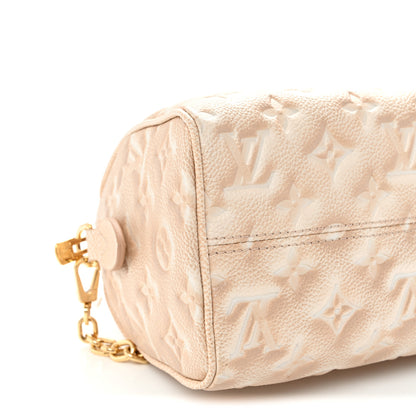 Louis Vuitton Empreinte Monogram Summer Stardust Speedy Bandouliere 20 Beige Clair 13 of 17