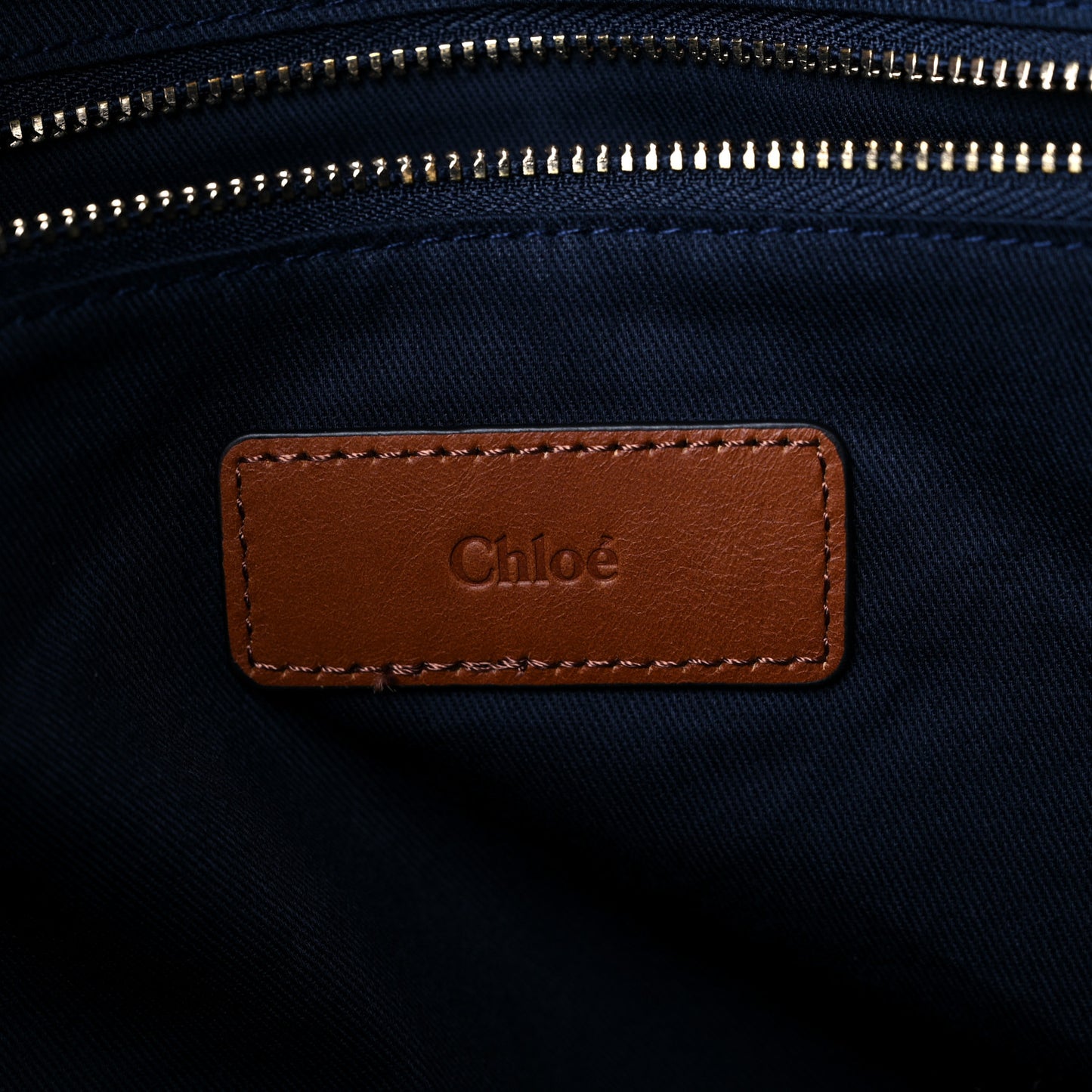 Canvas Diaper Bag Navy