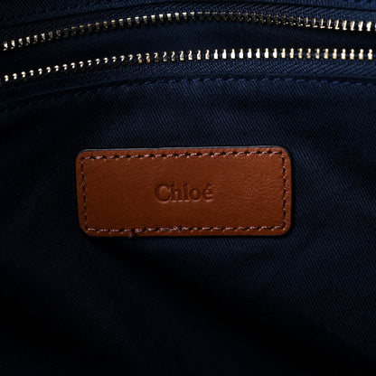 Chloe Canvas Diaper Bag Navy 6 of 10