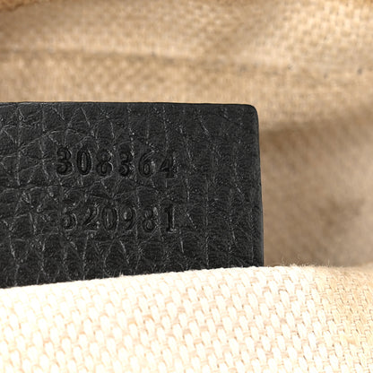 Gucci Pebbled Calfskin Small Soho Disco Bag Black 7 of 15