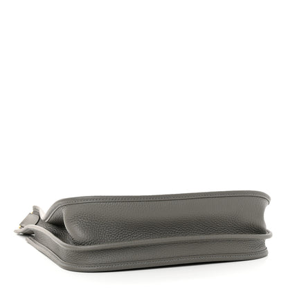 Hermes Taurillon Clemence Evelyne III PM Gris Meyer 4 of 11