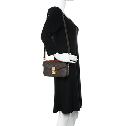 Louis Vuitton Monogram Pochette Metis East West 2 of 8