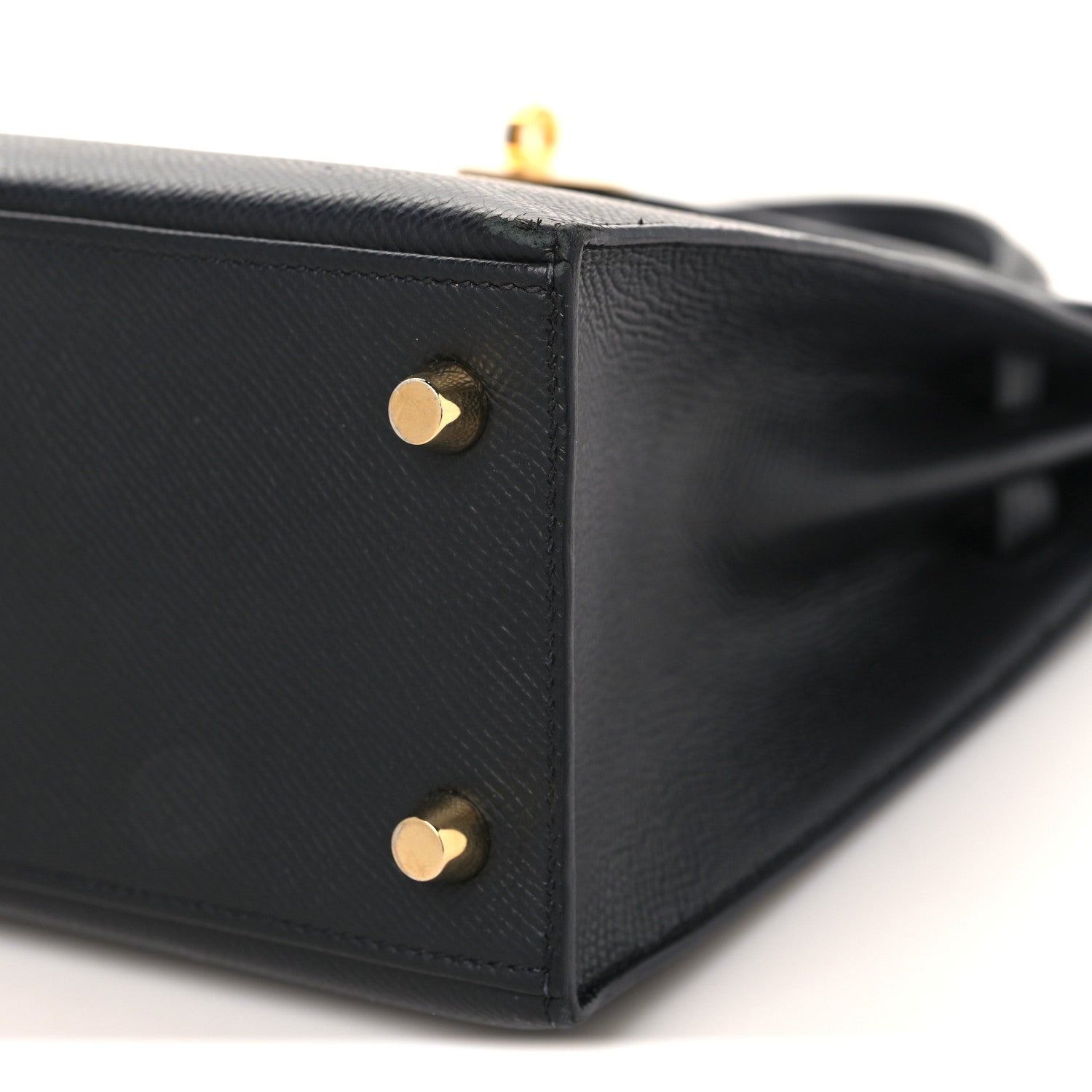Hermes Epsom Kelly Sellier 25 Black 10 of 11