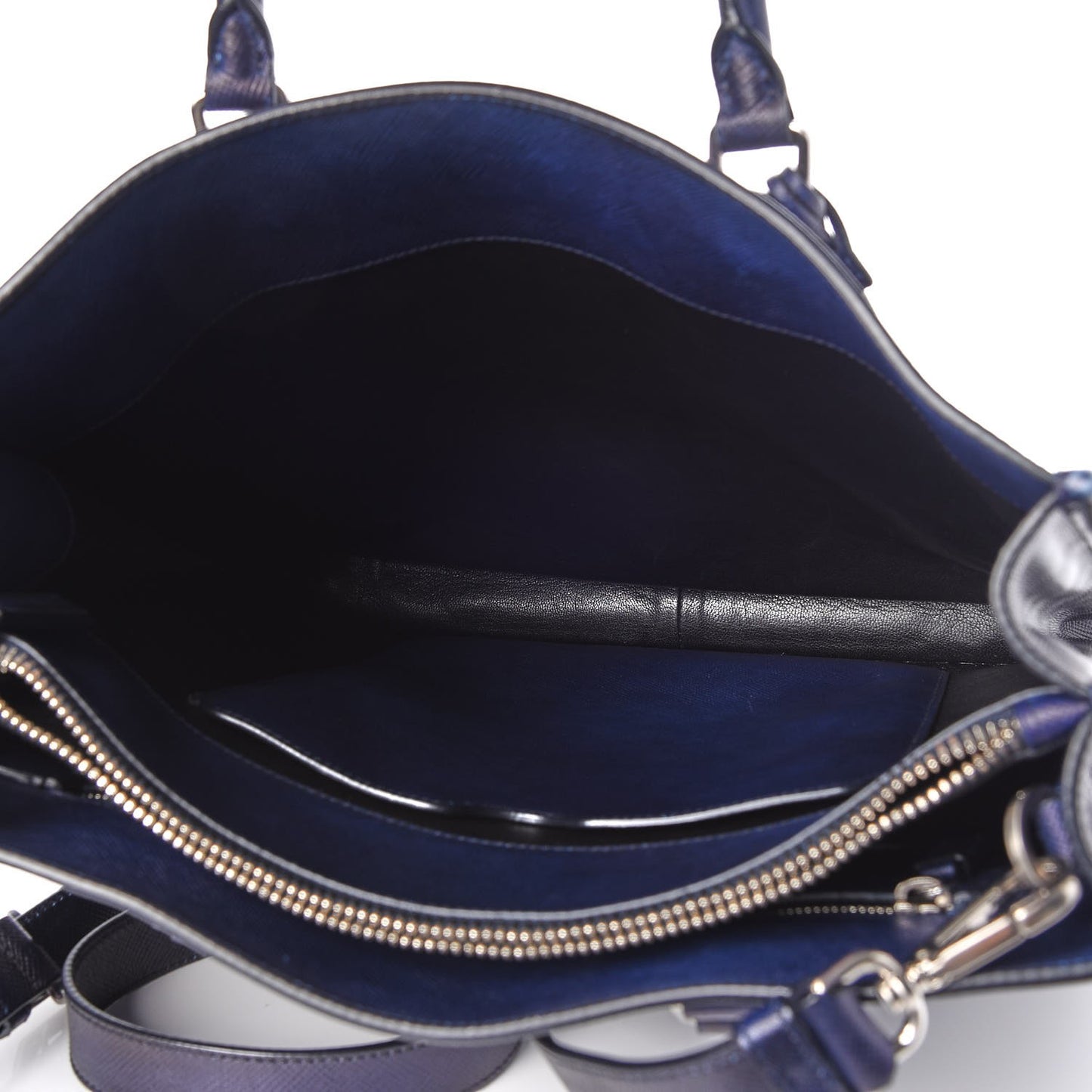 Saffiano Cuir Double Handle Tote Baltico