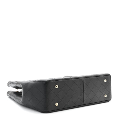 Chanel Caviar Quilted Large Shopping Tote Black 4 of 11