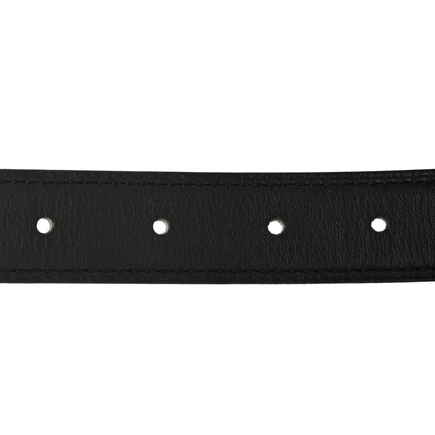 Swift Epsom 24mm Belt Strap 80 Black Etoupe