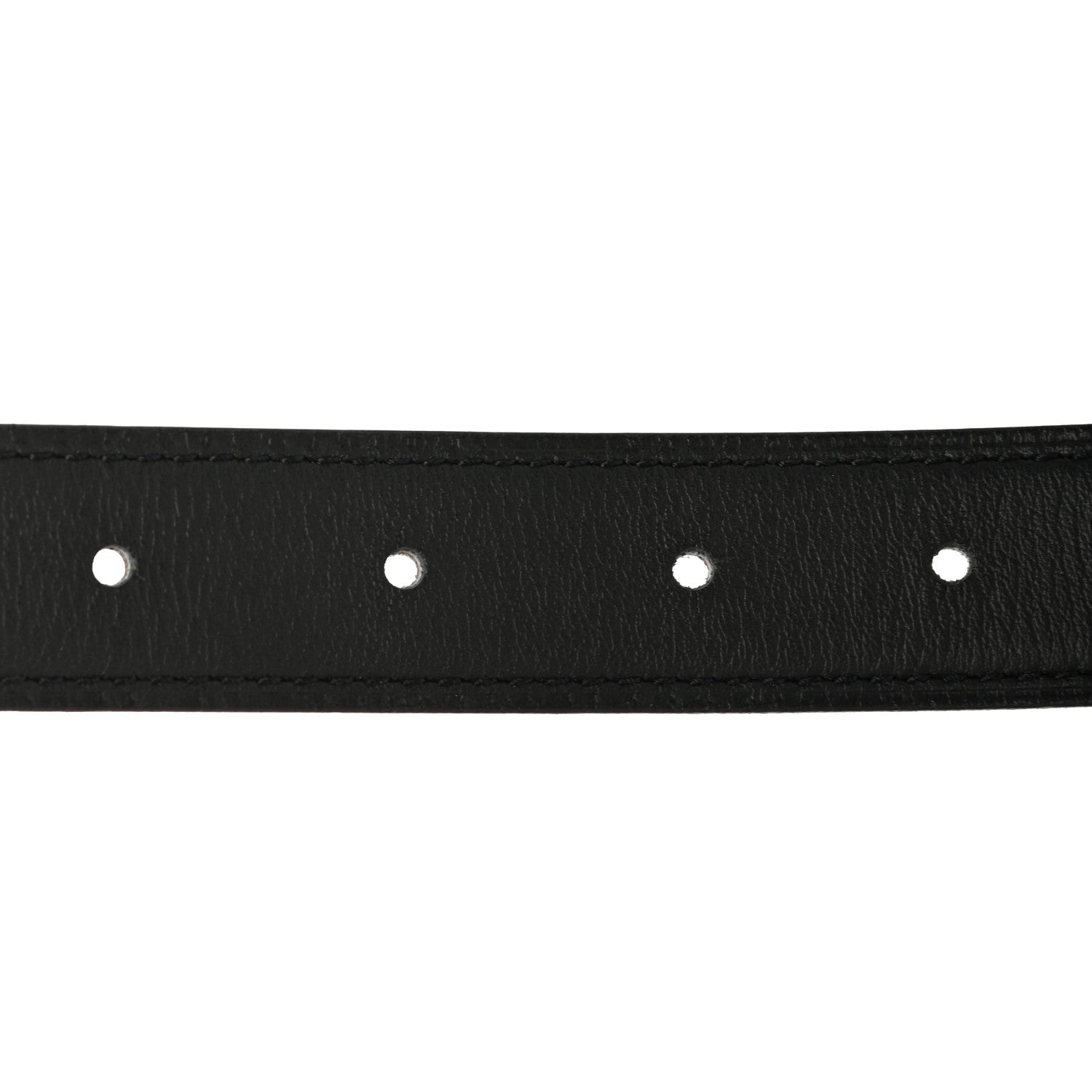 Hermes Swift Epsom 24mm Belt Strap 80 Black Etoupe 3 of 5