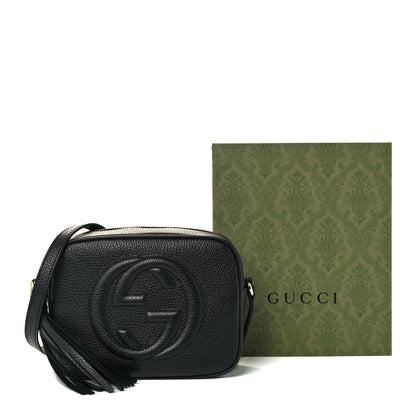Gucci Pebbled Calfskin Small Soho Disco Bag Black 11 of 11