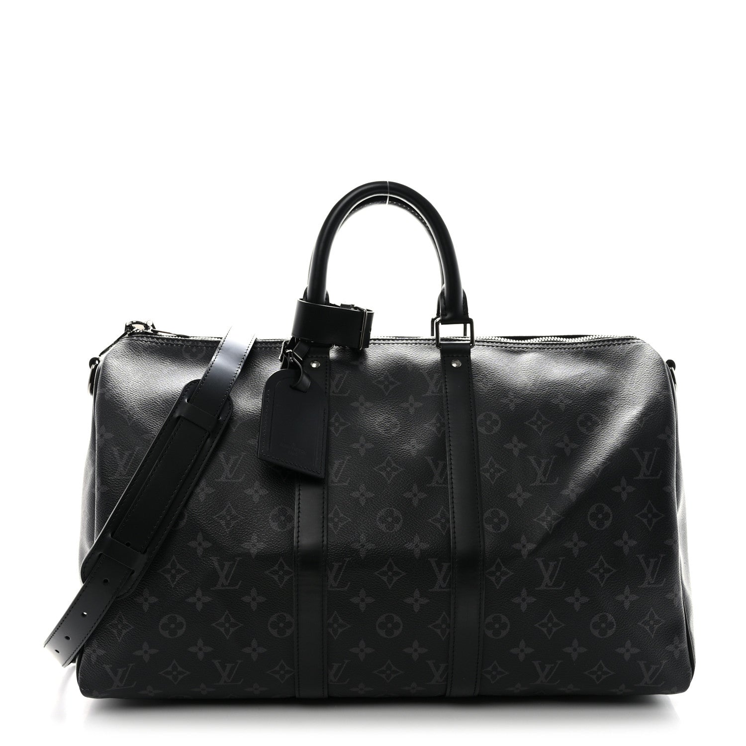 Louis Vuitton Monogram Eclipse Keepall Bandouliere 45 1 of 9