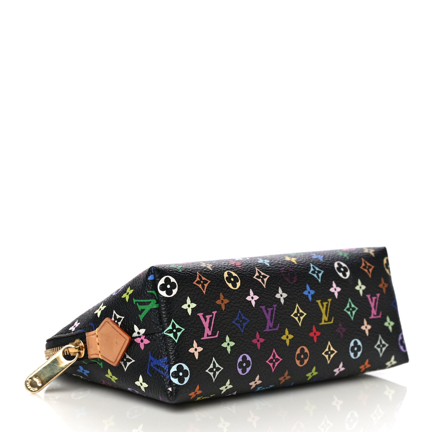 Monogram Multicolor Cosmetic Pouch Black Grenade