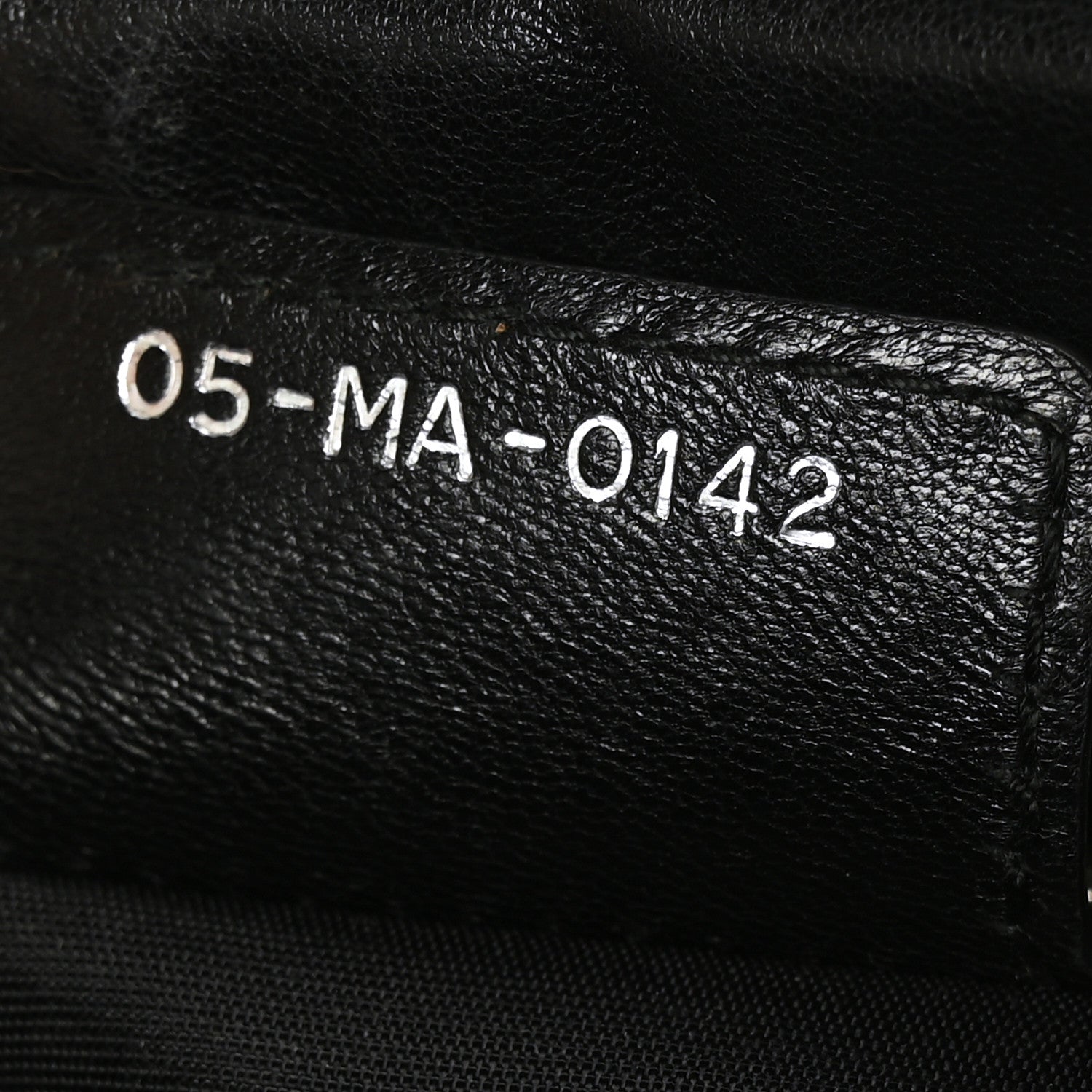 Christian Dior Lambskin Cannage Medium Granville Tote Black 7 of 7