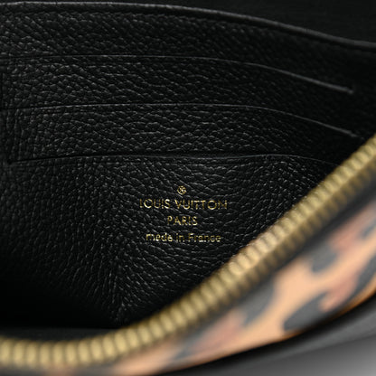 Louis Vuitton Empreinte Monogram Giant Wild at Heart Pochette Melanie MM Black 6 of 7