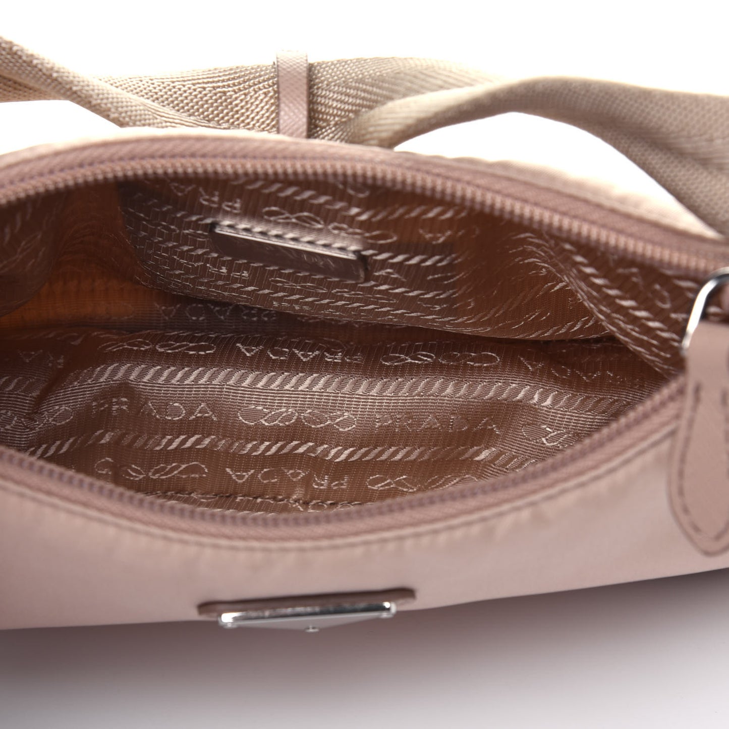 Tessuto Nylon Mini Re-Edition 2000 Bag Cammeo