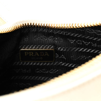 Prada Saffiano Lux Mini Re-Edition Shoulder Bag White 6 of 21