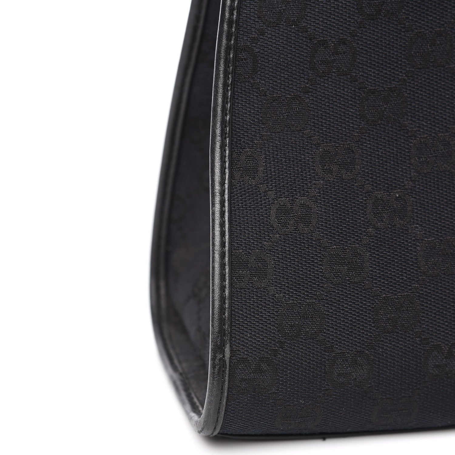 Gucci Monogram Bardot Shoulder Bag Black 11 of 14