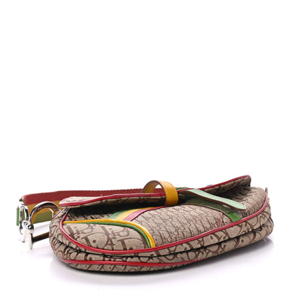 Christian Dior Monogram Rasta Saddle Bag Beige 4 of 4