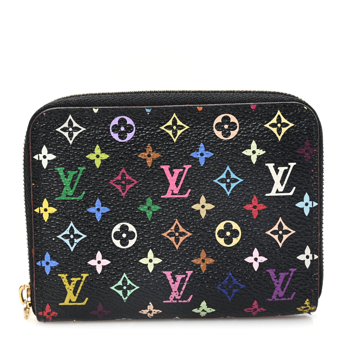 Monogram Multicolor Zippy Coin Purse Black Grenade
