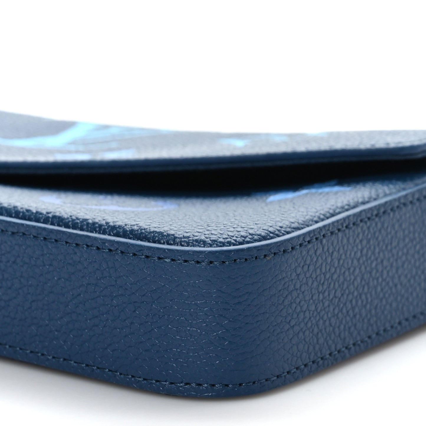 Empreinte Monogram Giant Felicie Pochette Chain Wallet Gradient Blue