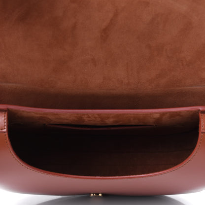 Christian Dior Box Calfskin Medium Bobby Flap Dark Tan 5 of 16