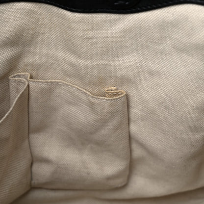 Gucci Calfskin Medium GG Running Tote Black 16 of 27