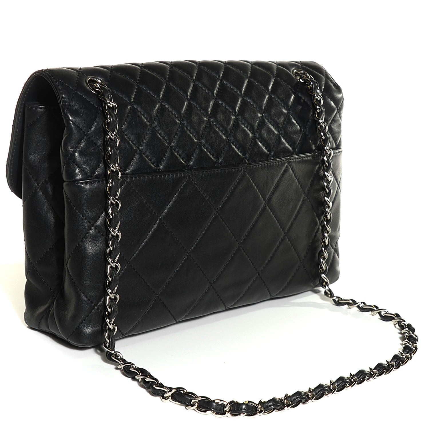 Chanel Calfskin Quilted In the Business Flap Bag Black 3 of 9