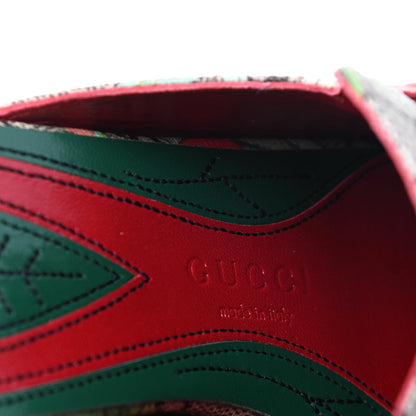 Gucci GG Supreme Monogram Tian Womens Princetown Slippers 36.5 Beige Ebony Multicolor 7 of 10