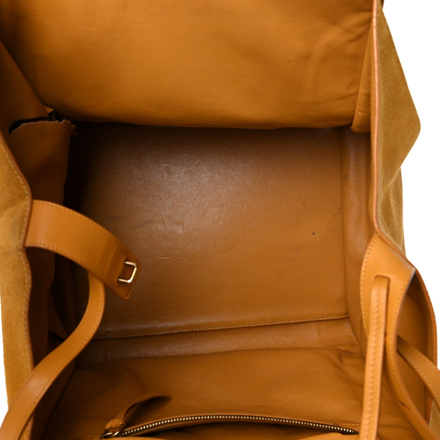 Suede Medium Phantom Luggage Amber